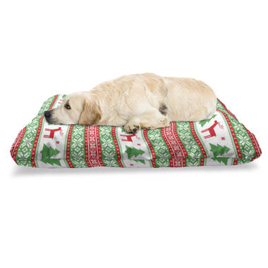 Christmas dog bed hot sale cover